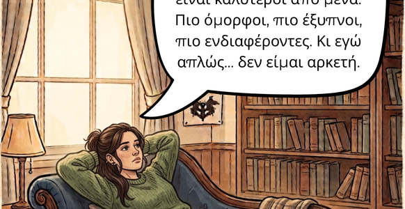 #4 Νιώθω οτι όλοι οι άλλοι είναι καλύτεροι από μένα